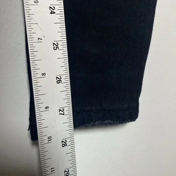 BooHoo Man Skinny Stretch Jeans Men’s 28x30 Black Spellout World Wide Collection - Picture 15 of 16